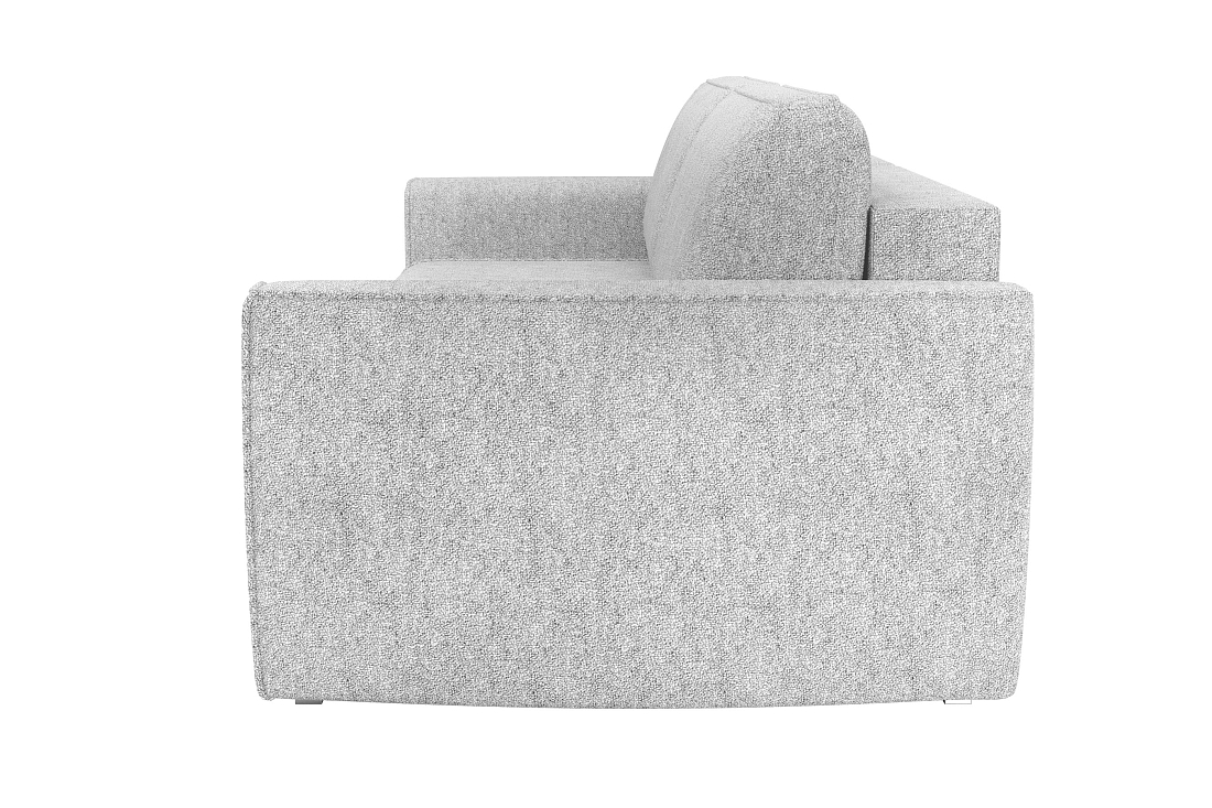 Женева 2S2P / Диван - кровать (еврокнижка) велюр bubble 2 светло-серый